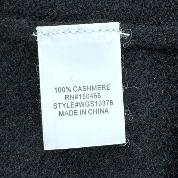 **SOLD**41 Hawthorn Sweater Womens Large Black Pullover Cashmere Knit - Picture 15 of 15